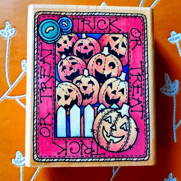 Rubber Stampede Art Vintage Rubber Stamp Poshmark